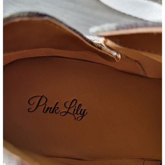 Pink‎ Lily Womens Size US 9 Kacy Camo Sneaker Wedge Pre-Owned - Picture 9 of 10
